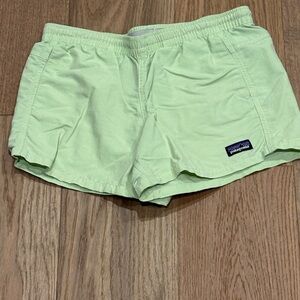 Patagonia Women's Light Green Athletic Shorts